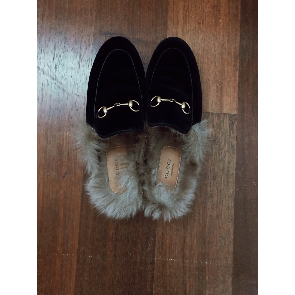 Gucci Princetown Slides - Picture 3 of 5